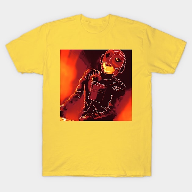 Phantom (Red Room) T-Shirt by GorgusTees